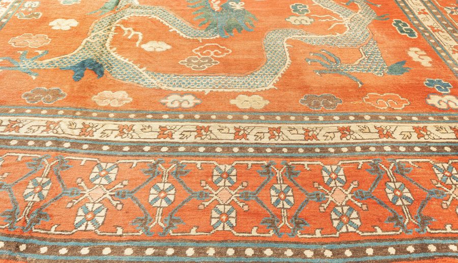 Early 20th Century Samarkand Dragon Carpet BB6360