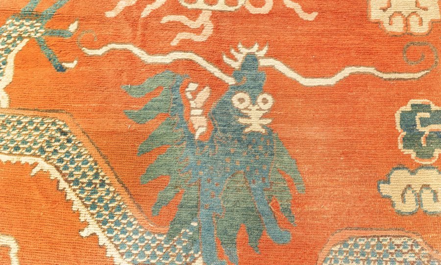 Early 20th Century Samarkand Dragon Carpet BB6360