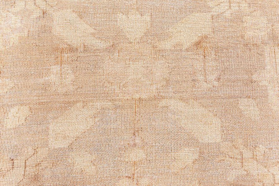 Large Indian Amritsar Botanic Brown Handmade Wool Carpet BB6364