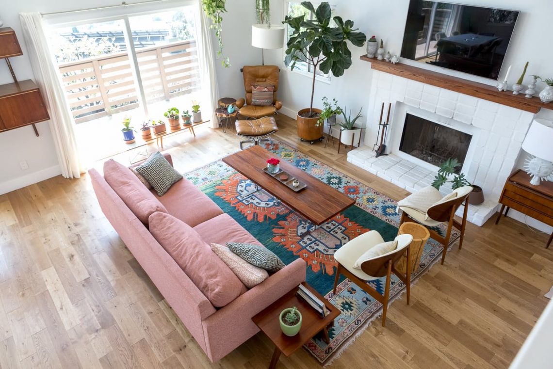 country interior decor, interior trends 2017, countryside interior decor, farmhouse interior living room, vintage rug