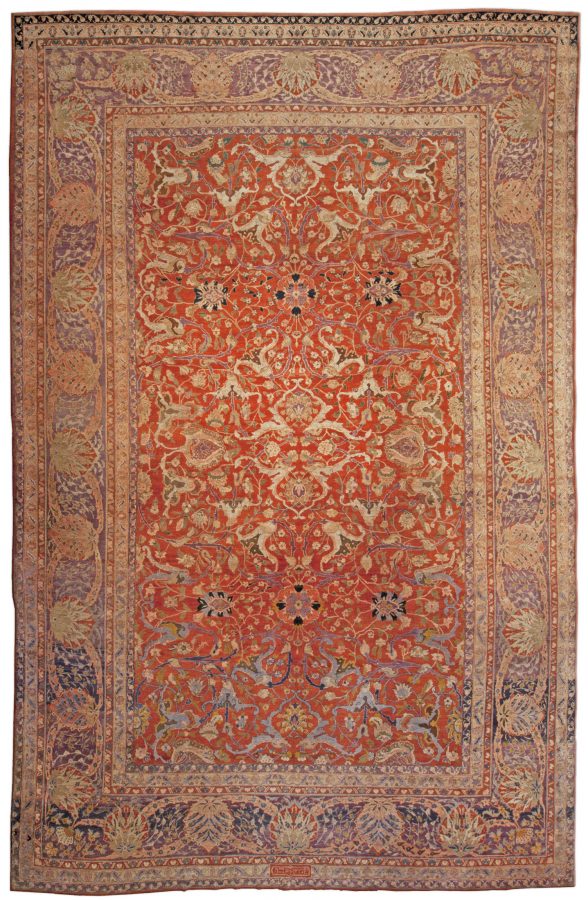 rug in the kitchen