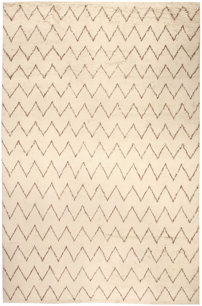 white beige Moroccan rug