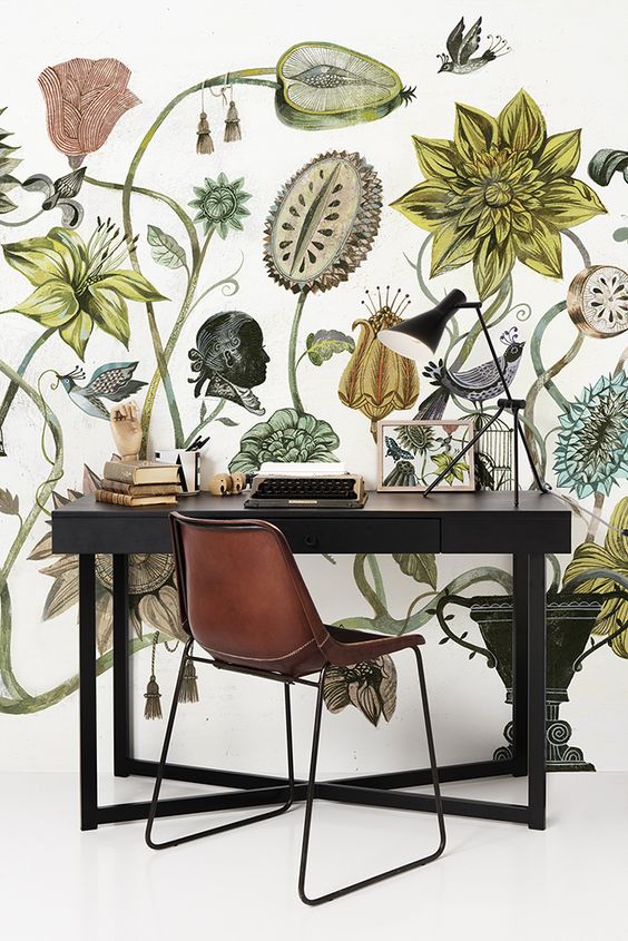 wall art, botanic wall. botanic wallpaper, botanic drawing, Scandinavian interior, spring decor botanical print, wall art, floral print wall, botanical wall