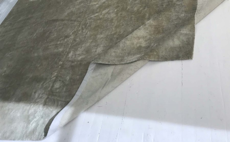 Doris Leslie Blau Collection Modern Eskayel-Reflection Handmade Silk Rug N11582