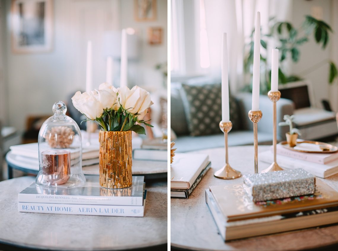 coffee table styling, interior decor, interior decorating, living room decor, living room decorating, glamour interior, glamour decor