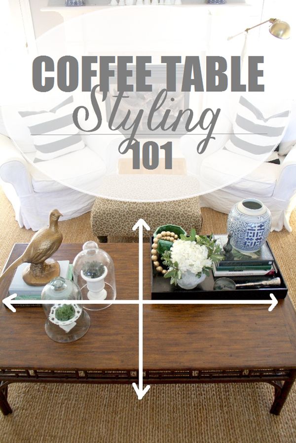 Decor Tips: How to style a coffee table like a professional?