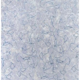 “Cirrus” Contemporary Abstract Lavender Handmade Wool & Silk Carpet N11609