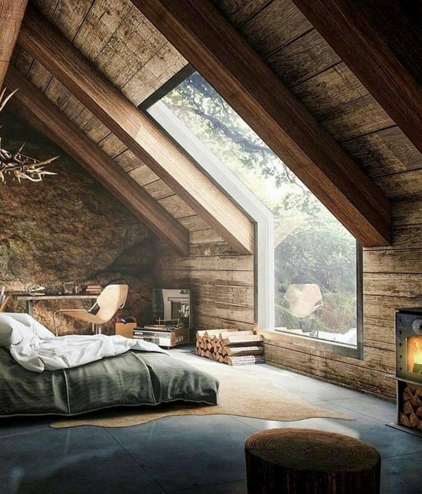 cottage hose modern farmhouse wooden interior