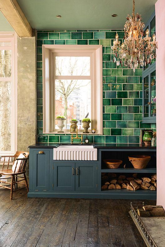 farmhouse kitchen, rustic dining room