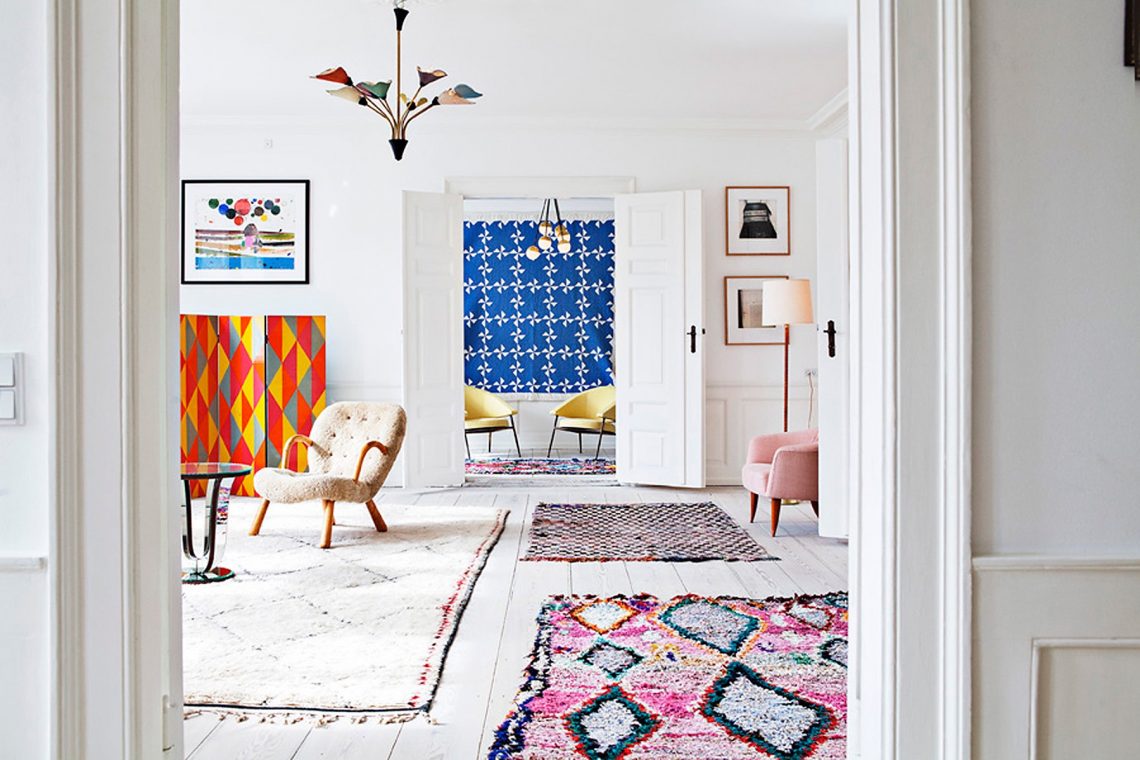 vintage Moroccan rugs