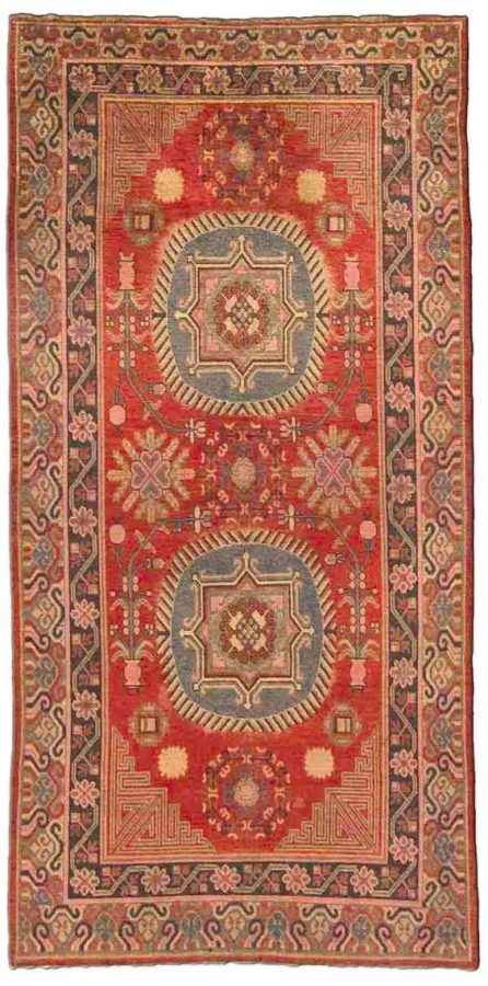 rug in the kitchen