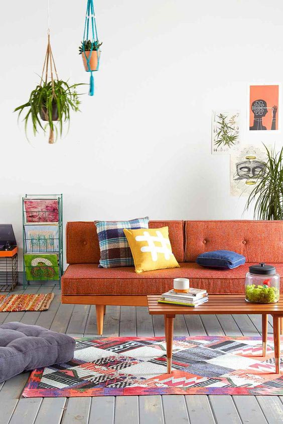 Moving into Mad Men: 6 Tricks to Introduce Mid-Century Modern Rug into Your Home