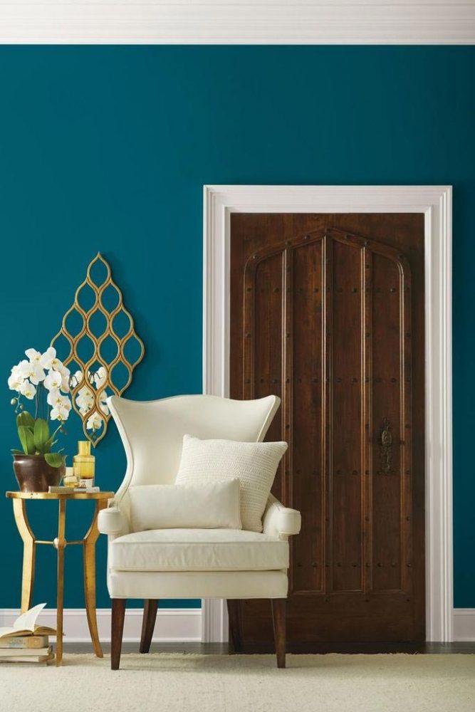 sherwin-williams-color-of-2018-oceanside-blue-interior-decor-blue-wall-paint.
