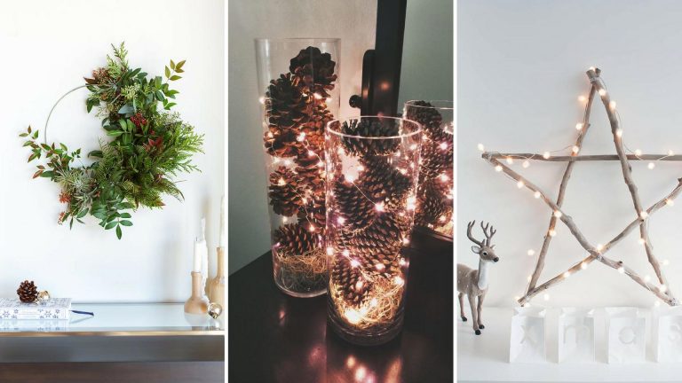 9 Simple & Elegant DIY Christmas Decorations in Scandinavian Style