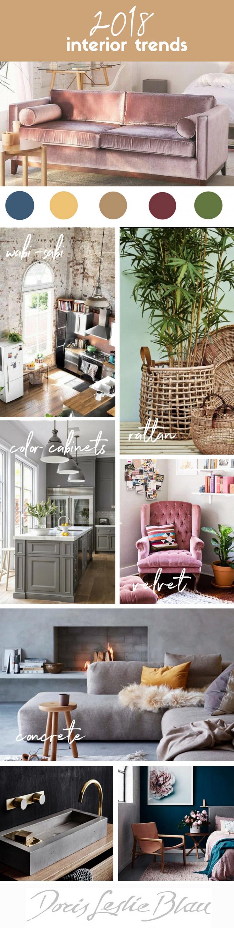 7 Interior Decor Trends For 2018 That Will Make You Go WOW