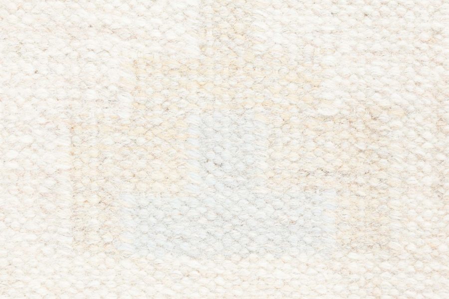 Mid-20th Century Swedish Beige, Brown and Blue Rug by Elsa Ekholm BB6576