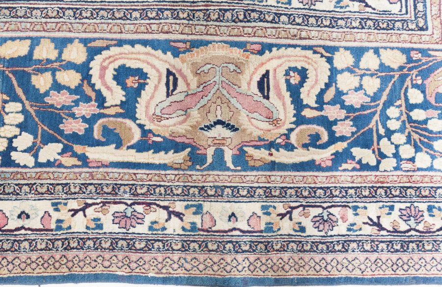 Antique Persian Khorassan Hand Knotted Wool Rug BB6588