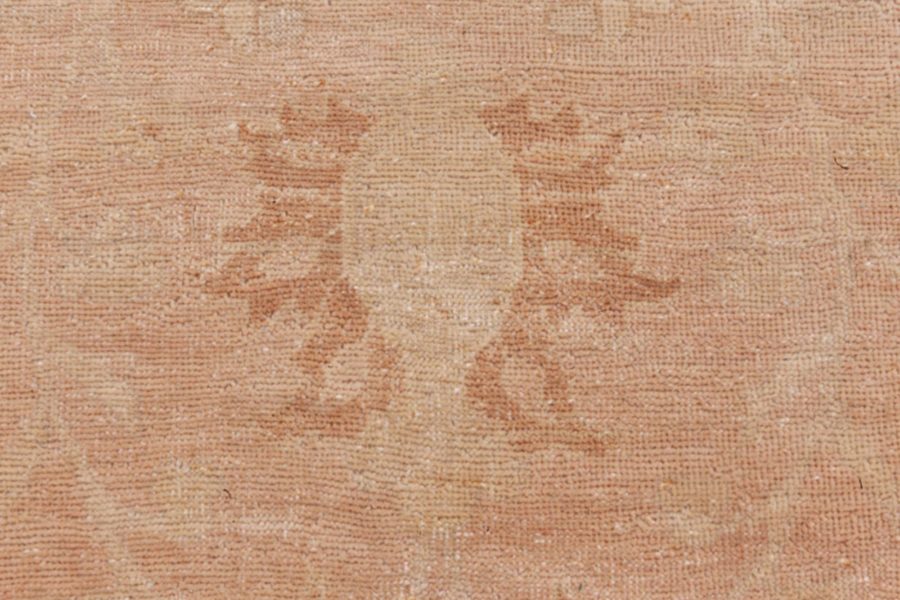 Doris Leslie Blau Collection Traditional Tabriz Inspired Beige Handmade Wool Rug N12779