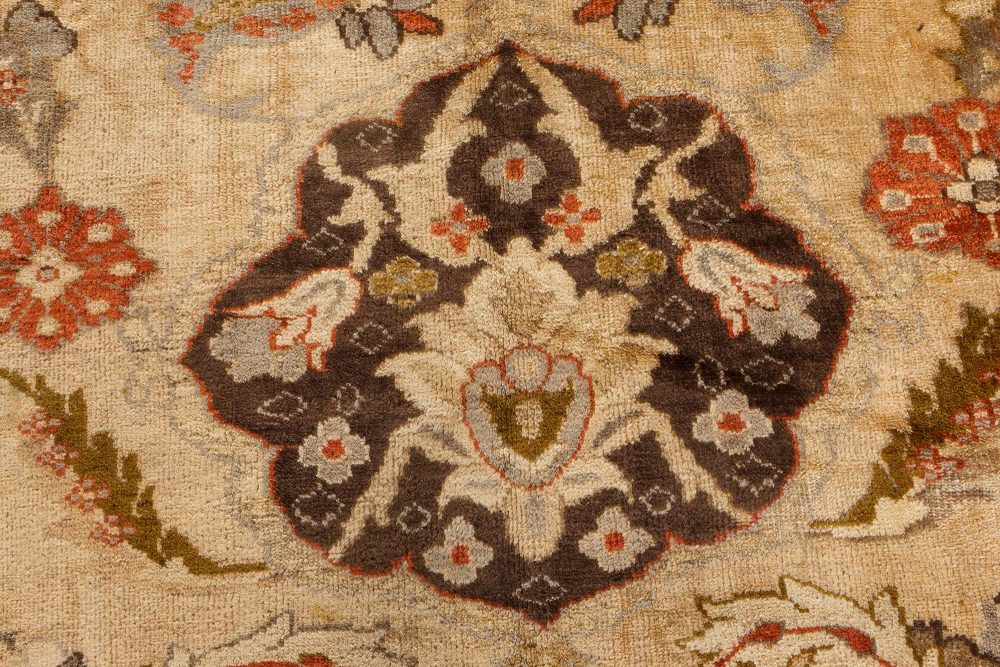 Authentic Persian Sultanabad Bold Multi-Color Handmade Wool Rug BB7202