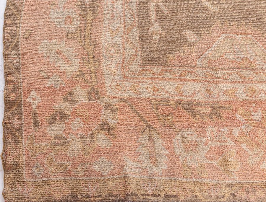 Authentic Turkish Oushak Handmade Wool Carpet BB6686