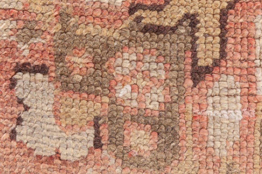 Authentic Turkish Oushak Handmade Wool Carpet BB6686