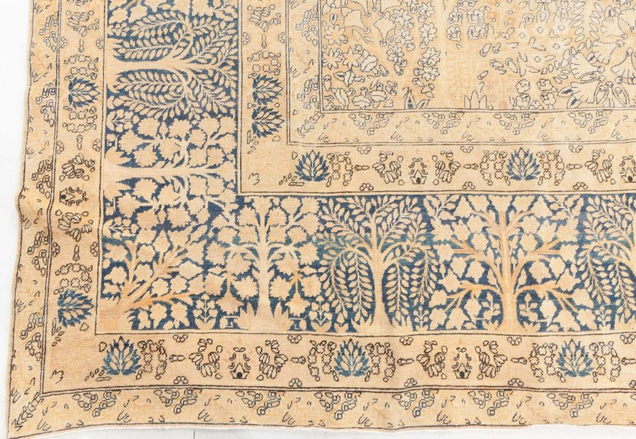 Authentic 19th Century Persian Kirman Carpet BB6696