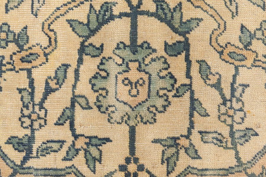 Authentic Early 20th Century Indian Handmade Rug BB6775