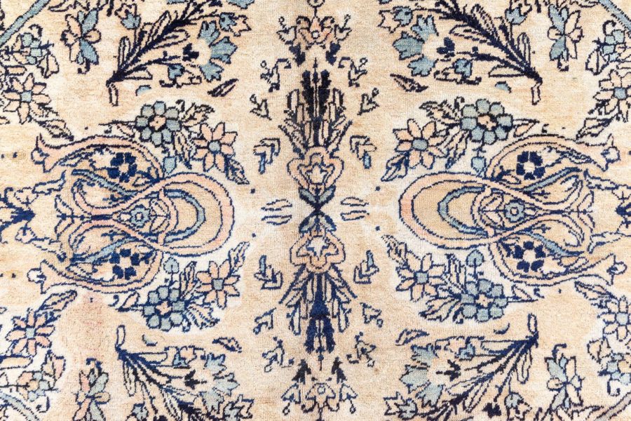 Antique Persian Kirman Handmade Wool Rug BB6819