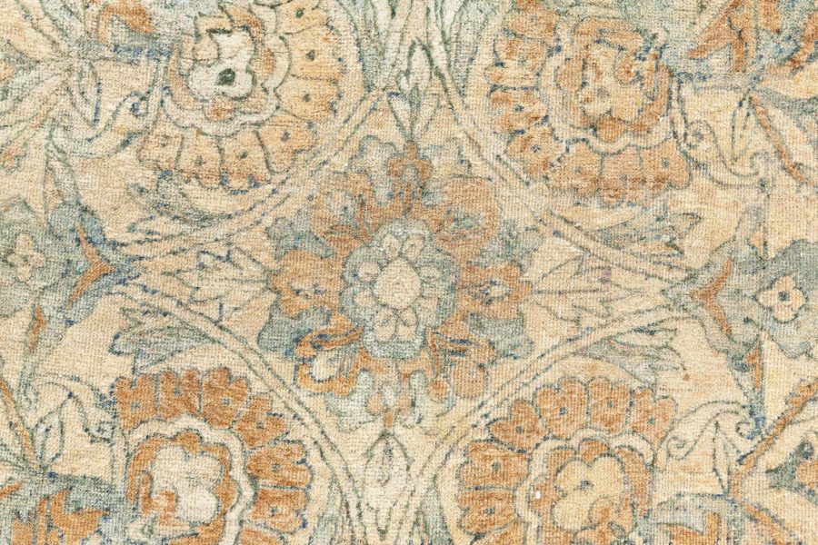 Fine Antique Persian Kirman Handmade Wool Rug BB6853