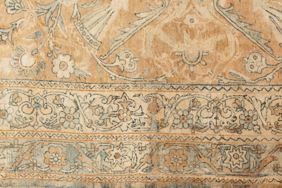 Fine Antique Persian Kirman Handmade Wool Rug BB6853