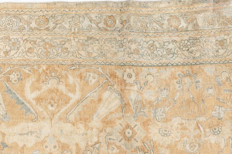 Fine Antique Persian Kirman Handmade Wool Rug BB6853