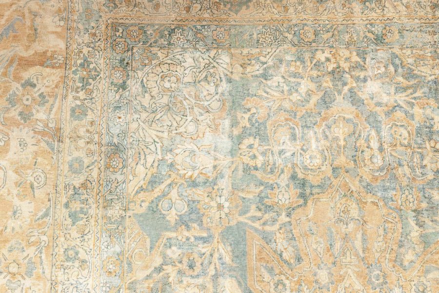 Fine Antique Persian Kirman Handmade Wool Rug BB6853