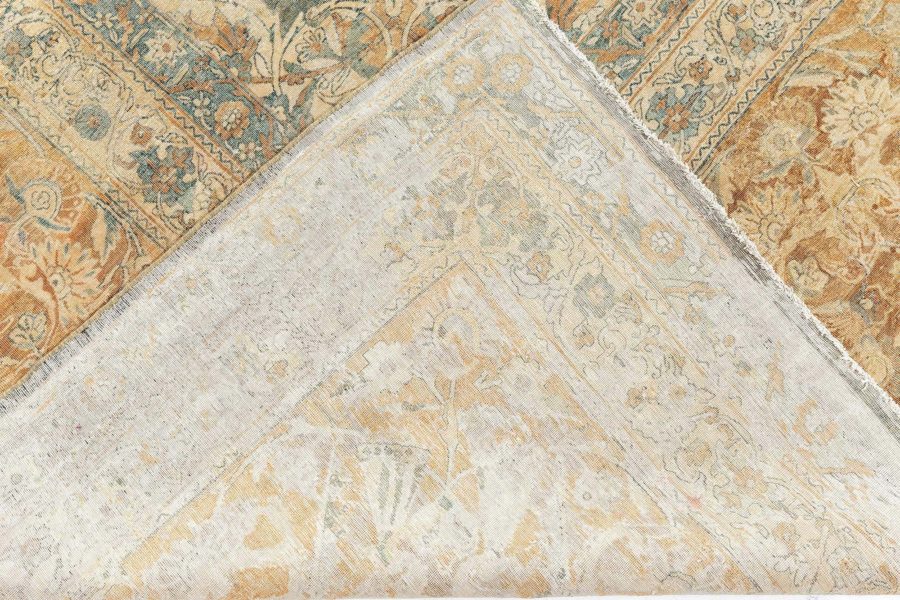 Fine Antique Persian Kirman Handmade Wool Rug BB6853