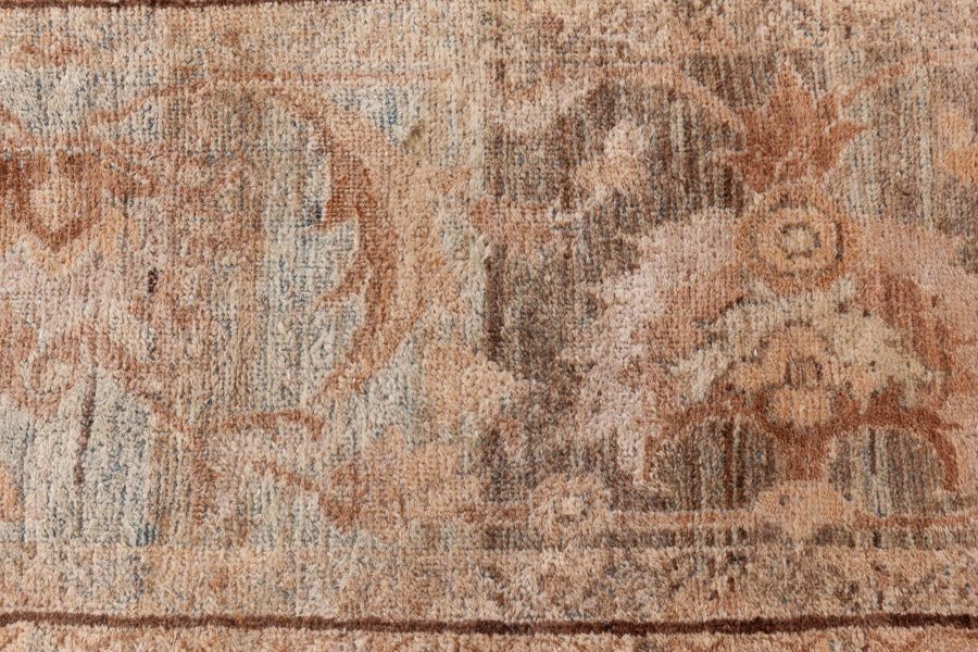 Antique North Indian Handmade Wool Rug BB6862
