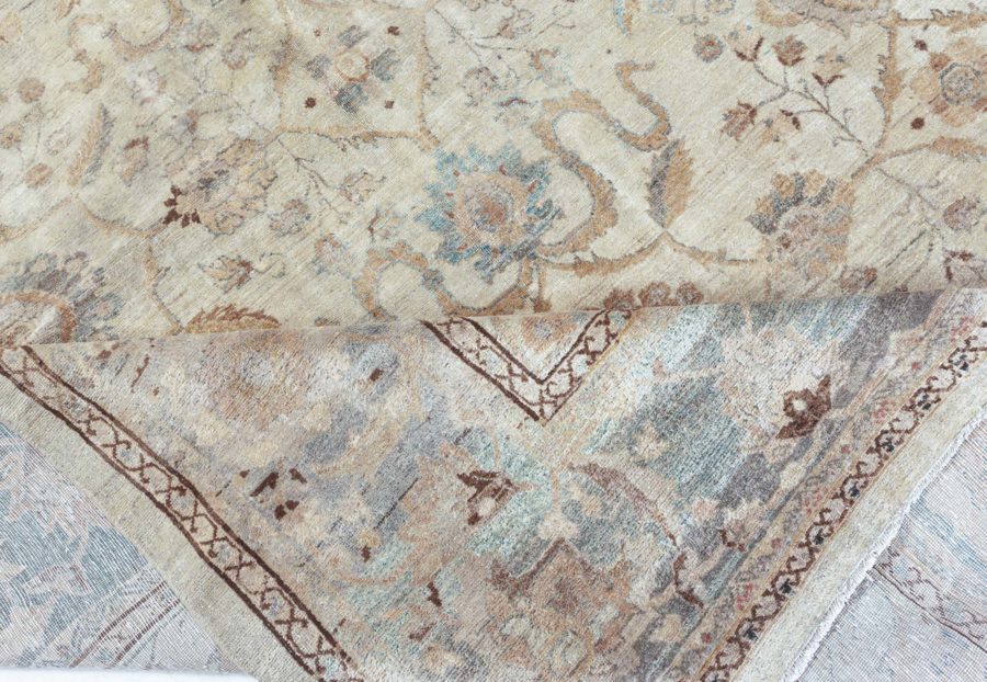Antique North Indian Handmade Wool Rug BB6862