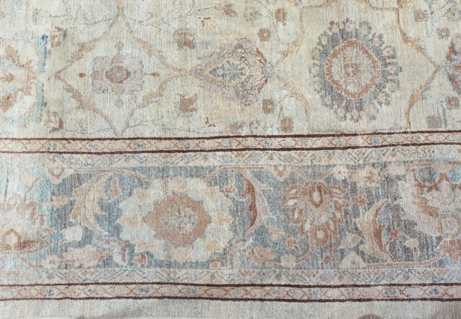 Antique North Indian Handmade Wool Rug BB6862