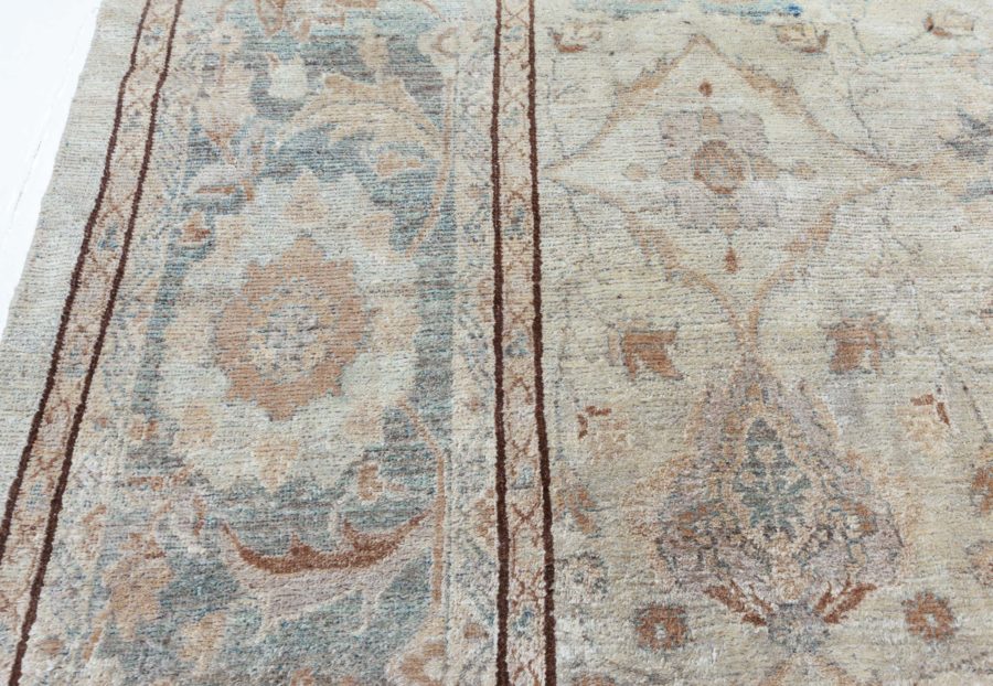 Antique North Indian Handmade Wool Rug BB6862