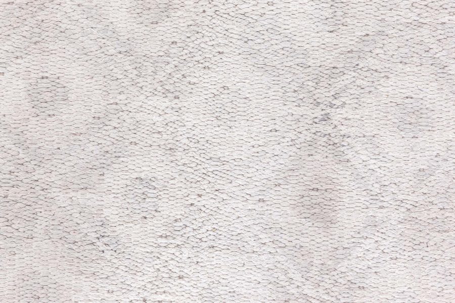 Mid-20th Century Indian Light Beige Handmade Cotton Runner BB6866