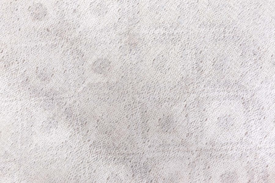 Mid-20th Century Indian Light Beige Handmade Cotton Runner BB6866
