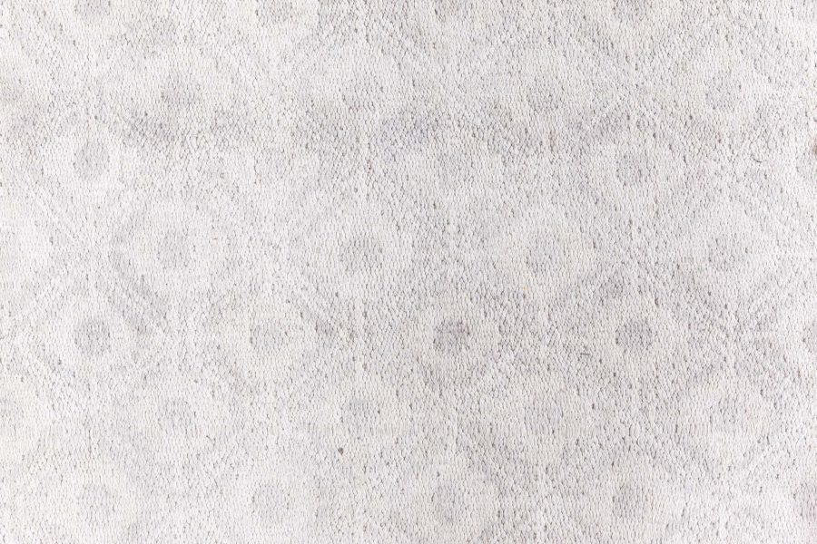 Mid-20th Century Indian Light Beige Handmade Cotton Runner BB6866
