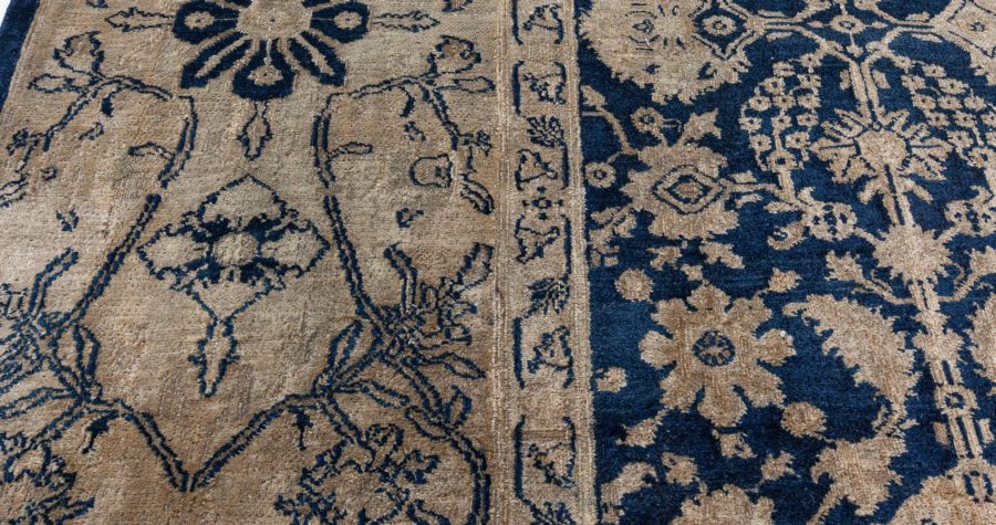 Authentic 19th Century Indian Agra Rug BB7173