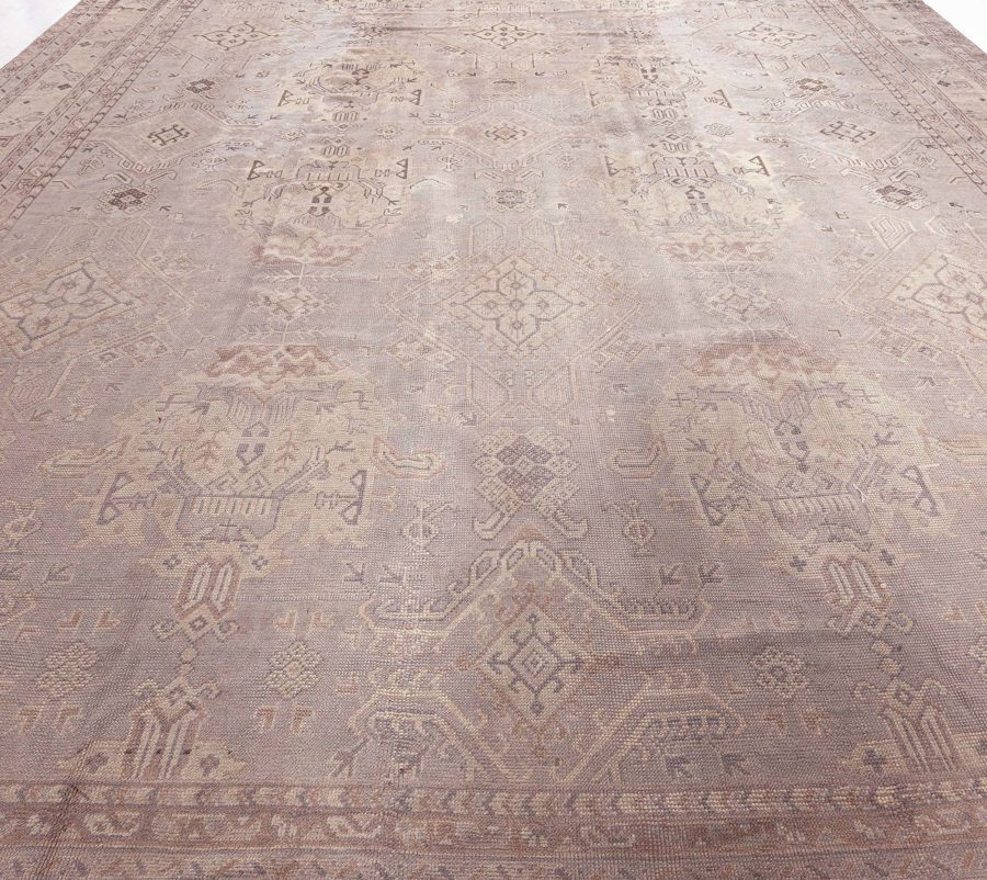 Authentic Early 20th Century Turkish Oushak Rug BB7183