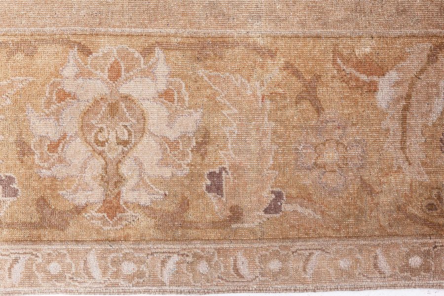 Oversized Antique Indian Amritsar Handmade Wool Rug (Size Adjusted) BB7187