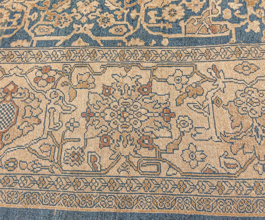 Extra Large Antique Persian Sultanabad Handmade Wool Carpet BB7720