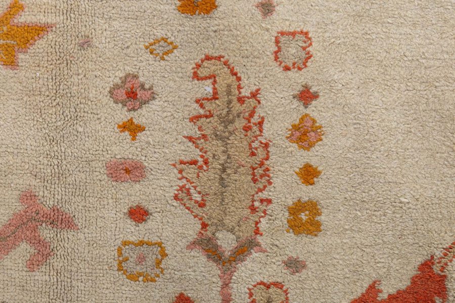 Antique Turkish Oushak Rug BB8866