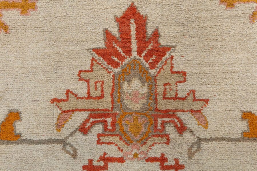 Antique Turkish Oushak Rug BB8866