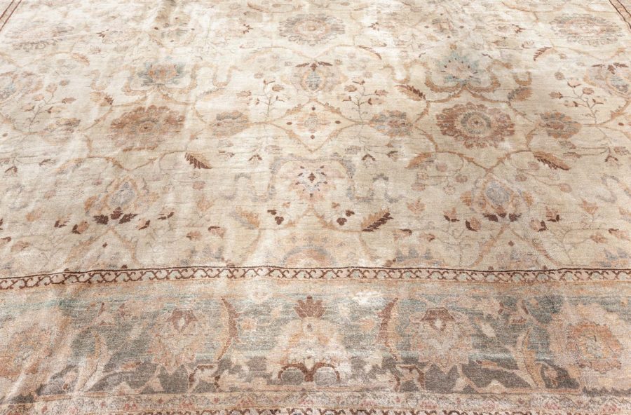 Antique North Indian Handmade Wool Rug BB6862