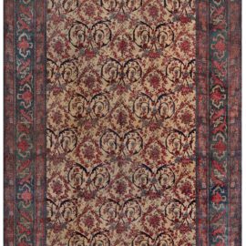 Authentic 19th Century Persian Bidjar Handmade Wool Carpet BB6671