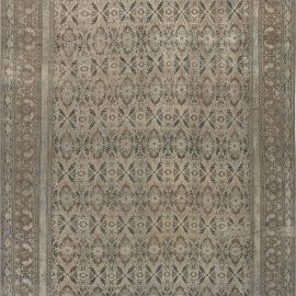 Fine Antique Persian Khorassan Handmade Wool Rug BB7244