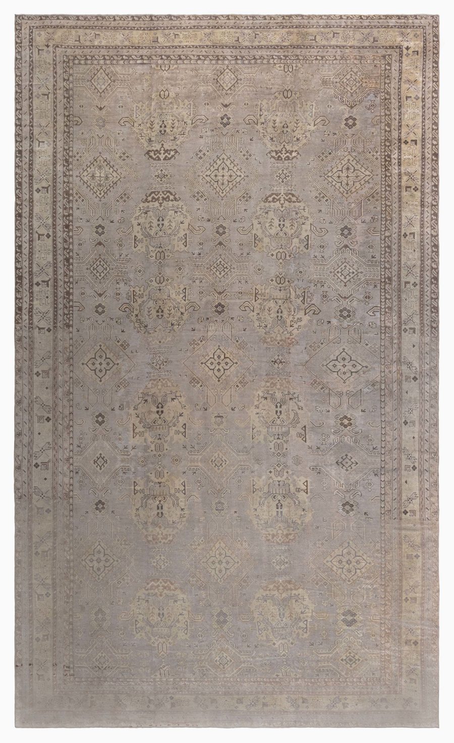 Authentic Early 20th Century Turkish Oushak Rug BB7183